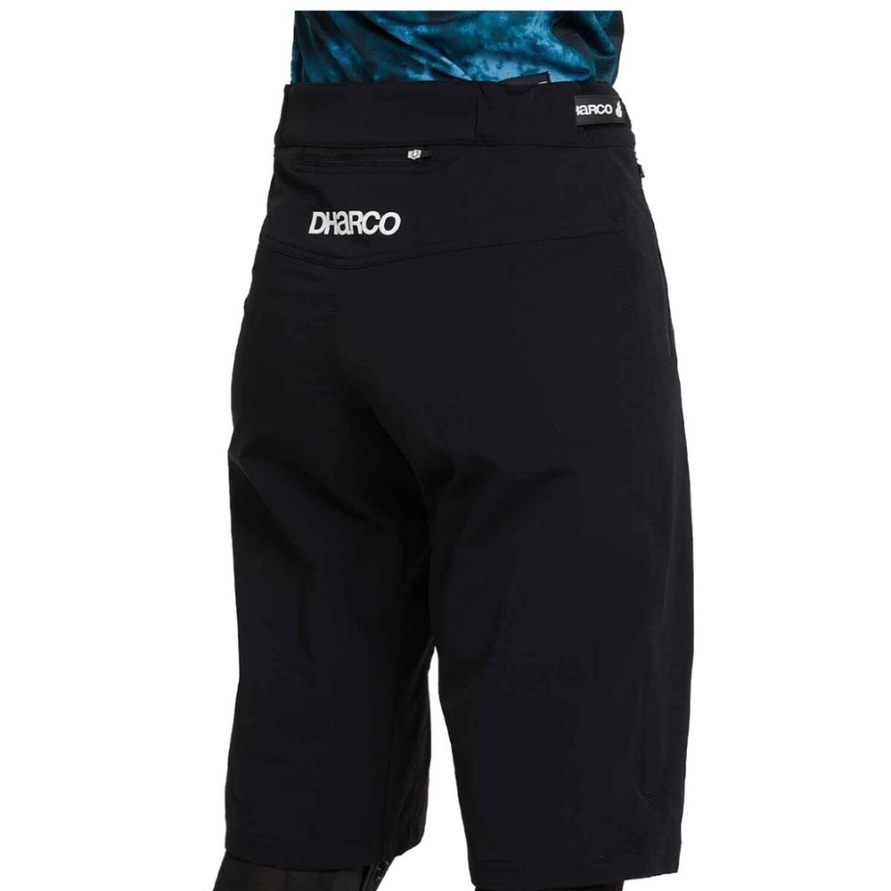 •DHARCO• Gravity Shorts Black Baggy Four Way Stretch Zipper Pockets - Picture 3 of 10